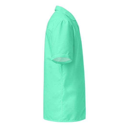 Labelless Aqua Sky Button Down Camp Shirt - One Revolver Surfboards
