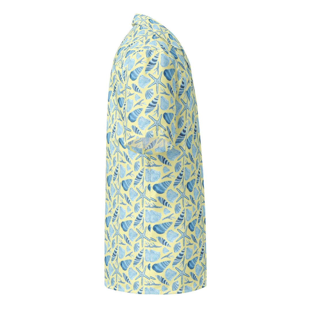 Sunny Shell Button Down Hawaiian Shirt - Hawaiian Shirts - One Revolver Surfboards