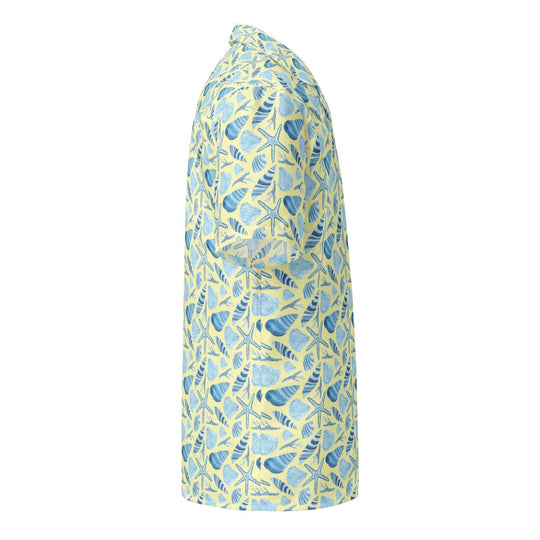 Sunny Shell Button Down Hawaiian Shirt - Hawaiian Shirts - One Revolver Surfboards