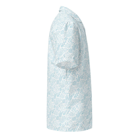 Men’s Coral Reef Resort Button Down Shirt | Sustainable Hawaiian Beachwear - Hawaiian Shirts - One Revolver Surfboards