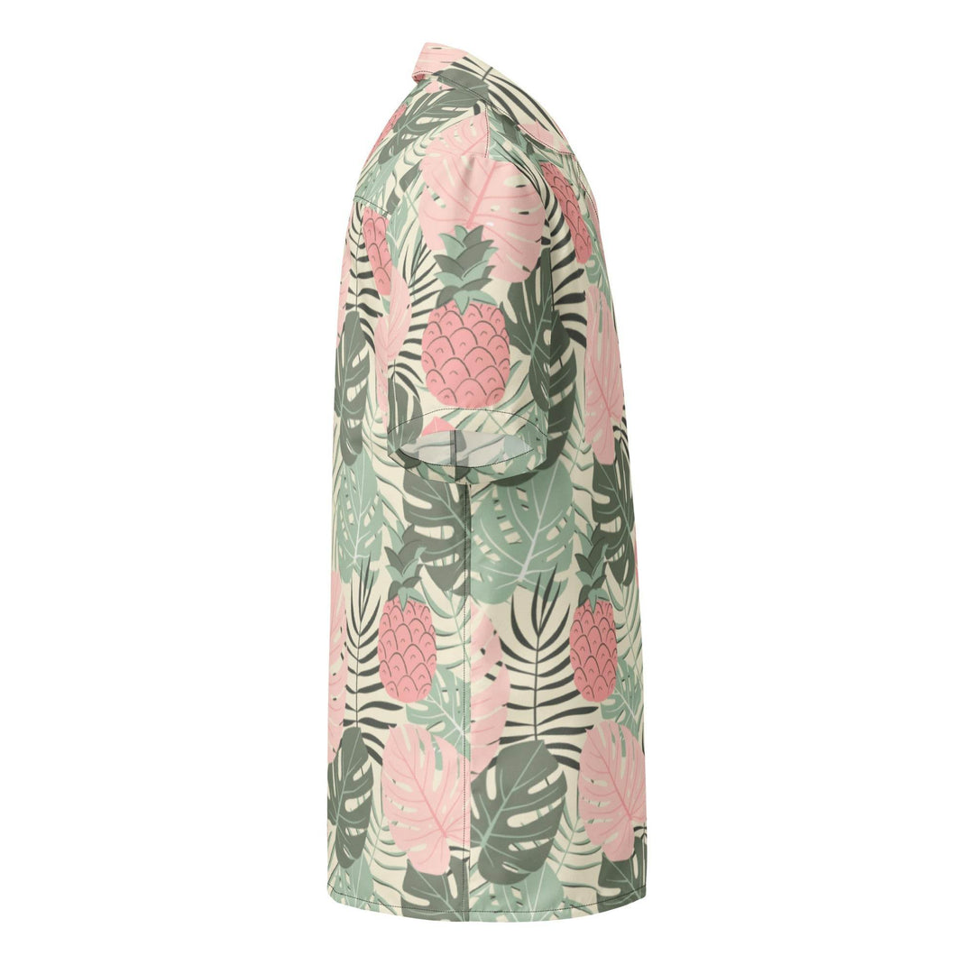 Pineapple Paradise Button Down Hawaiian Shirt - One Revolver Surfboards