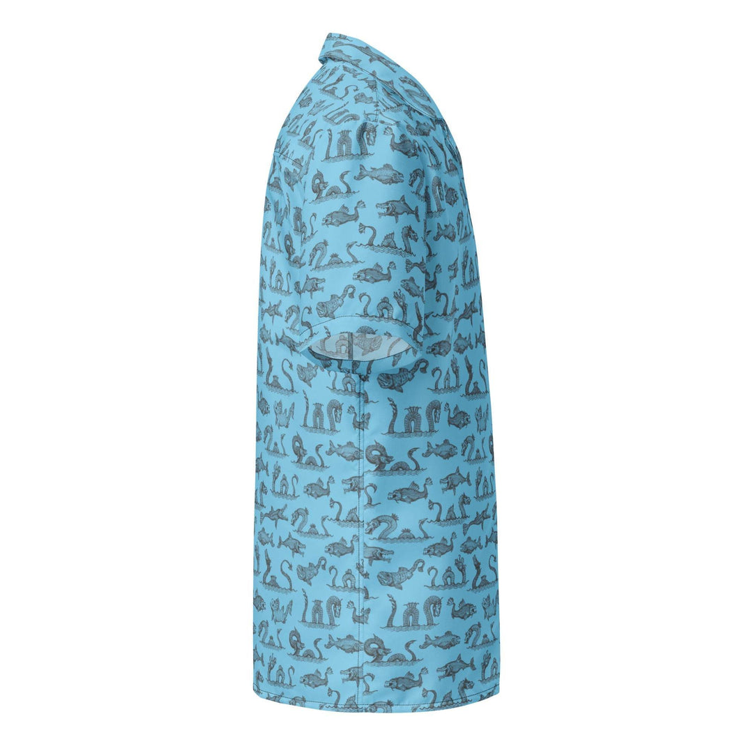 Legends of the Deep Button Down Hawaiian Shirt - One Revolver Surfboards