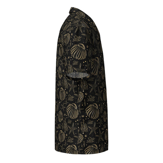 Golden Shore Button Down Hawaiian Shirt - One Revolver Surfboards