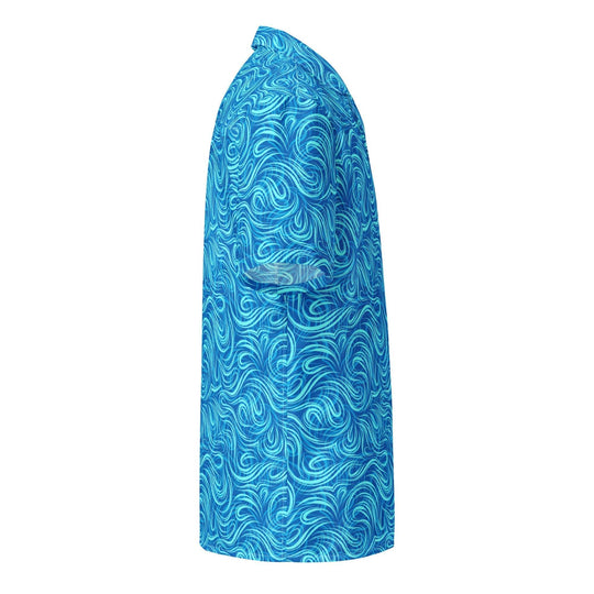 Tsunami Island Party Button Down Hawaiian Shirt - One Revolver Surfboards