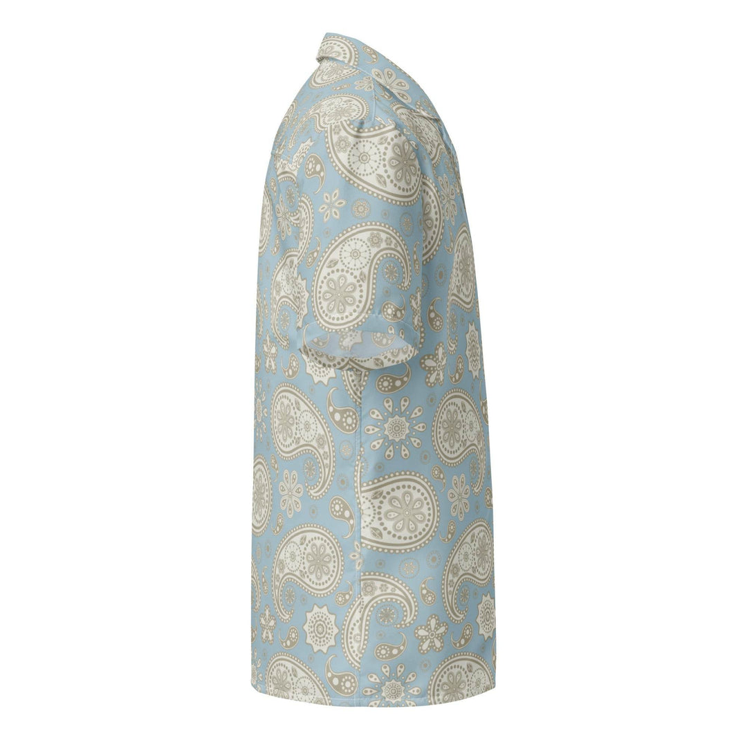 Exclusive Paisley Yacht Club Performance Button Down Camp Shirt - One Revolver Surfboards