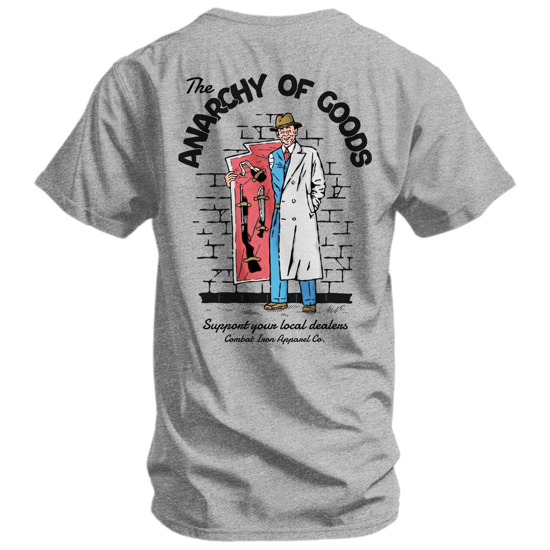 Anarchy of Goods Support your Local Dealer Men's T-Shirt - One Revolver Surfboards