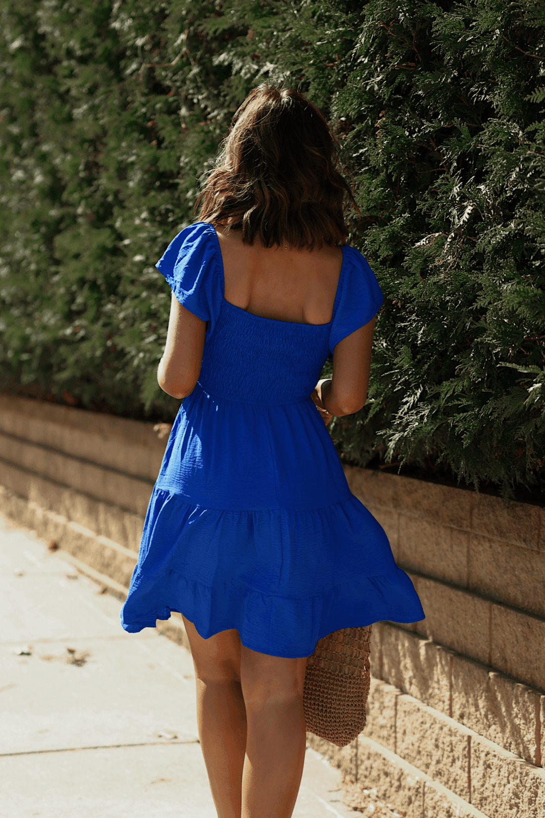 Ava's Sweetheart Blue Mini Dress - One Revolver Surfboards