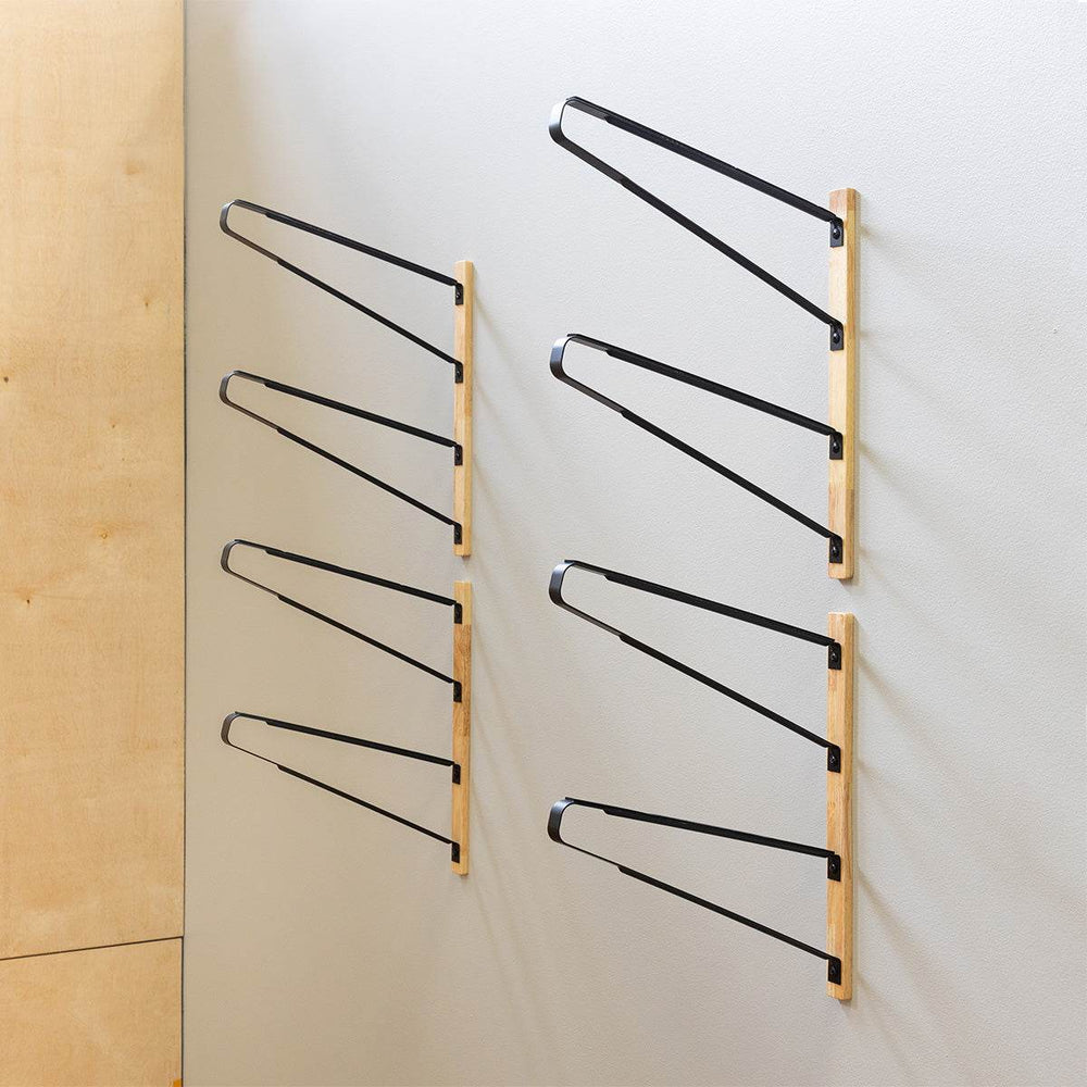Avon Surfboard Wall Rack | 4 Levels - Wall Mounted - One Revolver Surfboards