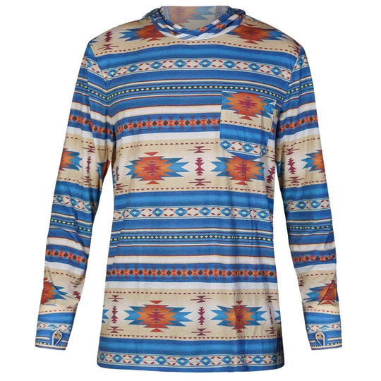 Men's Outdoors Long Sleeve Performance Hoodie - One Revolver Surfboards