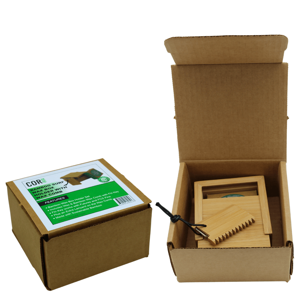 Bamboo Wax Comb and Box Set - One Revolver Surfboards