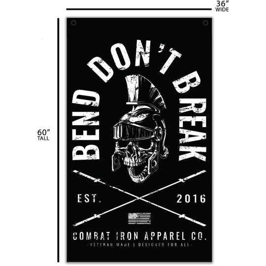Bend Don't Break 3' X 5' Flag - One Revolver Surfboards