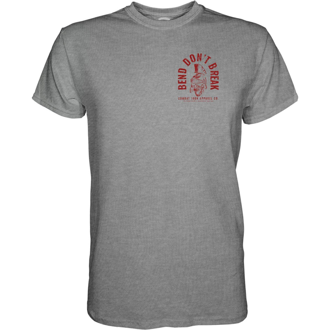 Bend Don't Break Barbell Skull Men's T-Shirt - One Revolver Surfboards