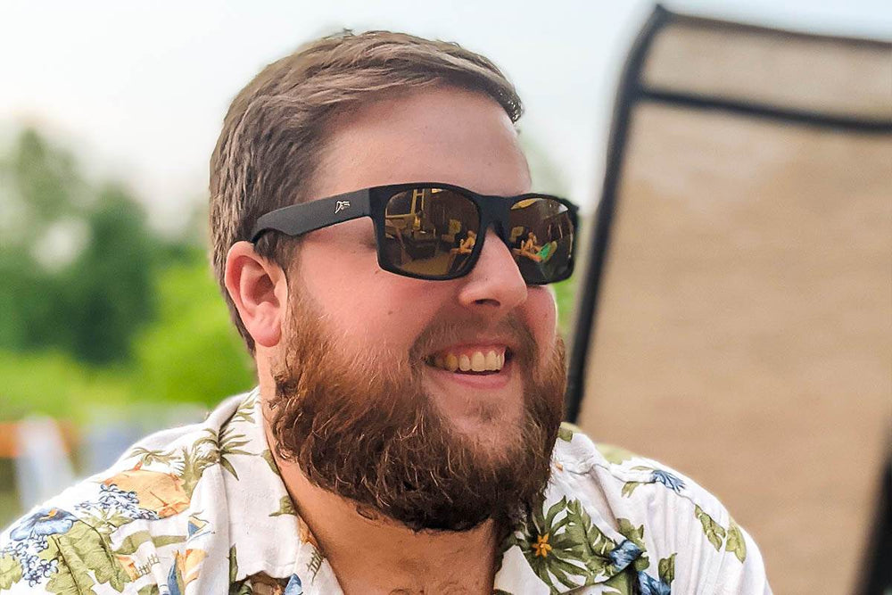 Big Kahuna XL - Matte Black - 24k Gold Polarized - One Revolver Surfboards