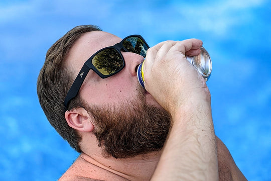 Big Kahuna XL - Matte Black - 24k Gold Polarized