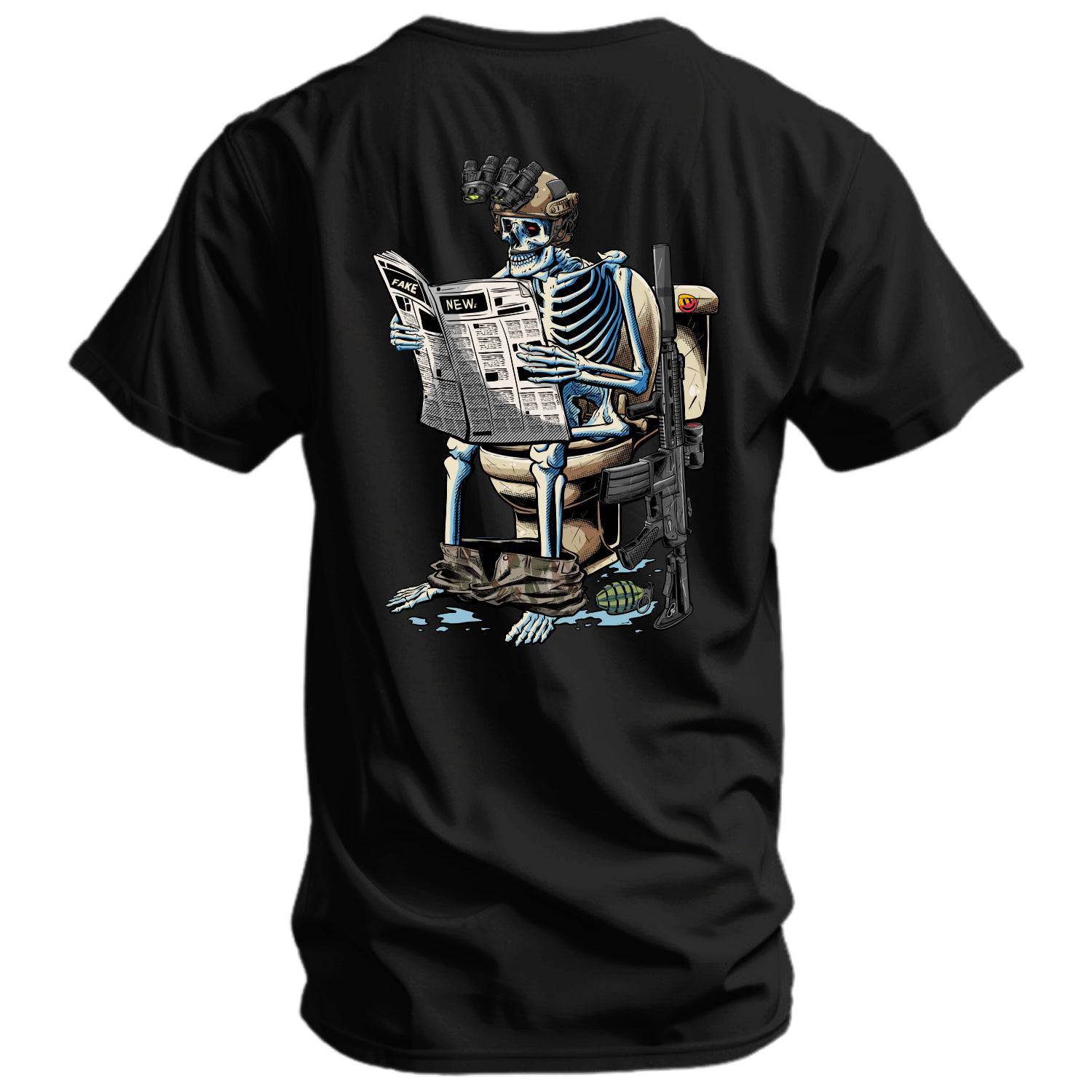 Fake News Reading Operator Men's T-Shirt - One Revolver Surfboards