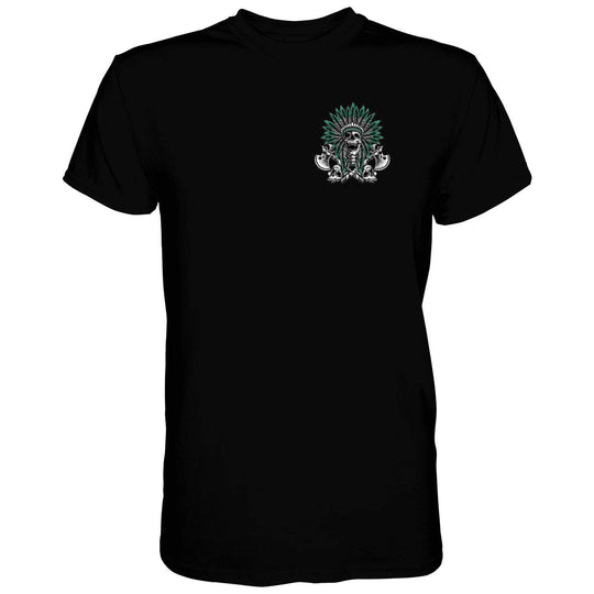 Warrior Spirit Indian Head Men's T-Shirt - One Revolver Surfboards
