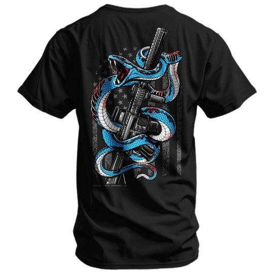 Subdued US Flag SBR Men's T-Shirt - One Revolver Surfboards