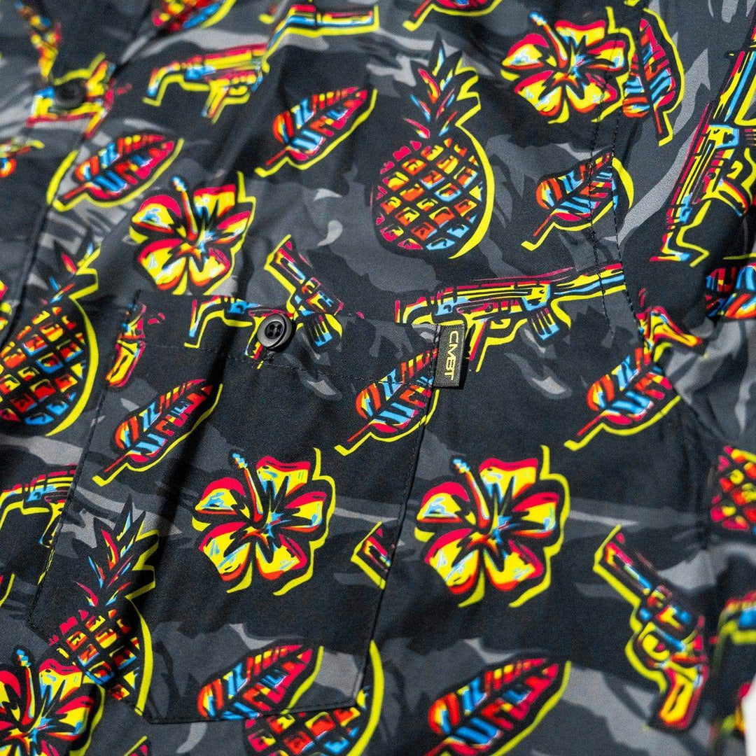 Men's Flex Button Up - One Revolver Surfboards