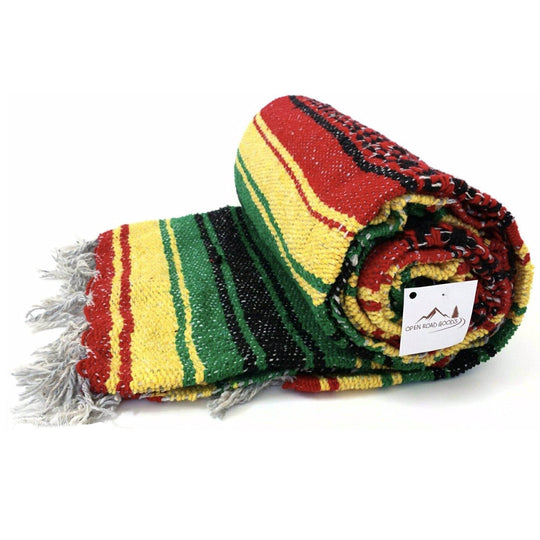 Rasta Mexican Falsa Yoga Blanket - One Revolver Surfboards