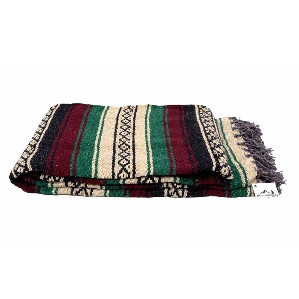 Maroon & Green Mexican Super Falsa Blanket - One Revolver Surfboards