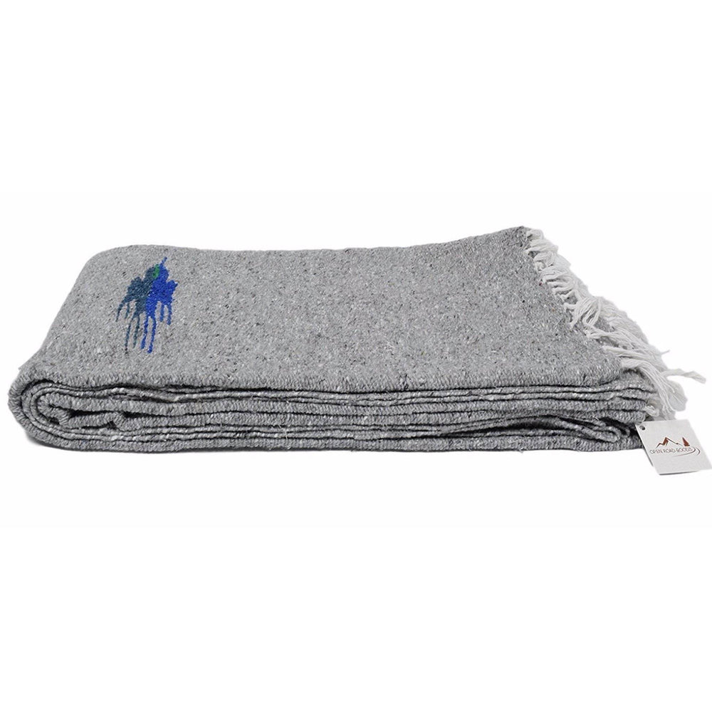 Heather Grey Baja Thunderbird Blanket - One Revolver Surfboards