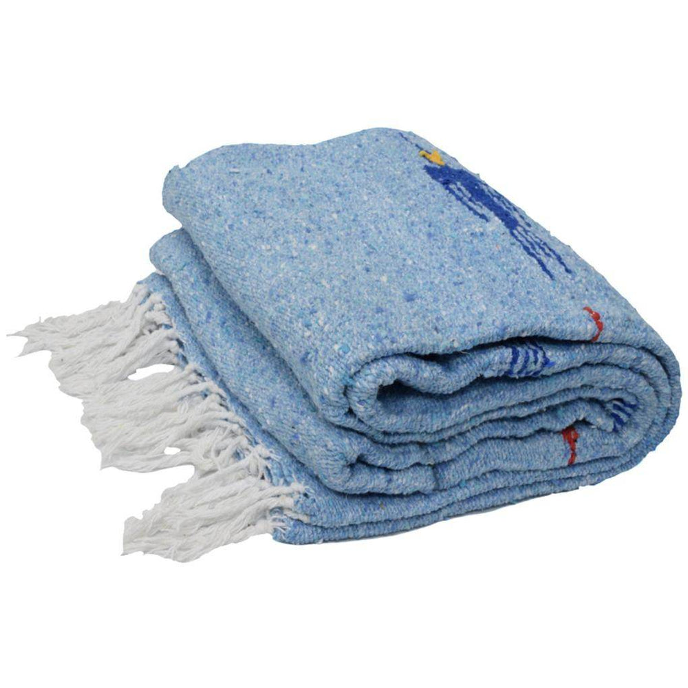Sky Blue Baja Thunderbird Blanket - One Revolver Surfboards
