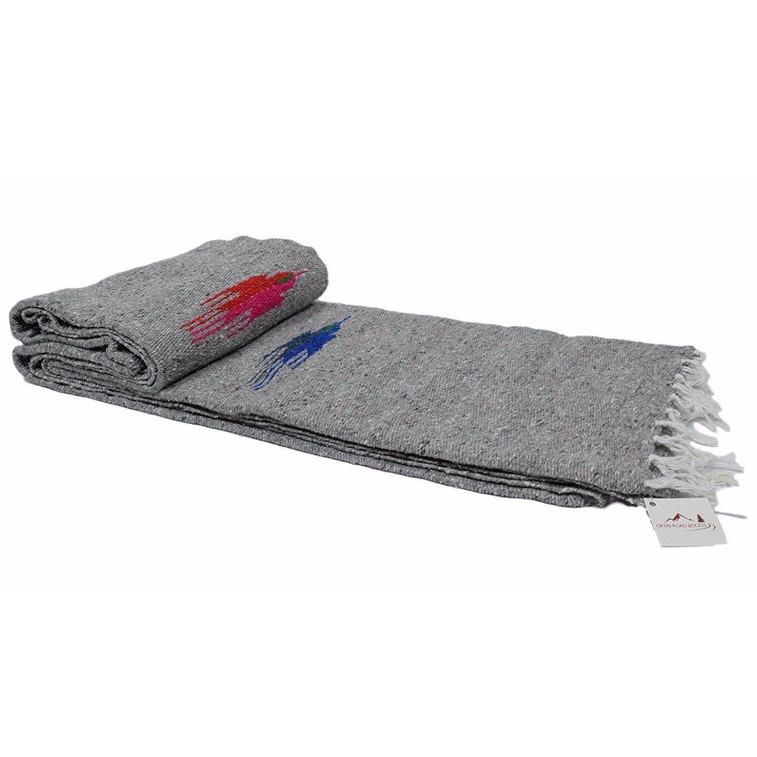 Heather Grey Baja Thunderbird Blanket - One Revolver Surfboards