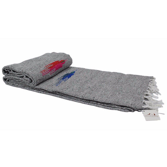 Heather Grey Baja Thunderbird Blanket - One Revolver Surfboards