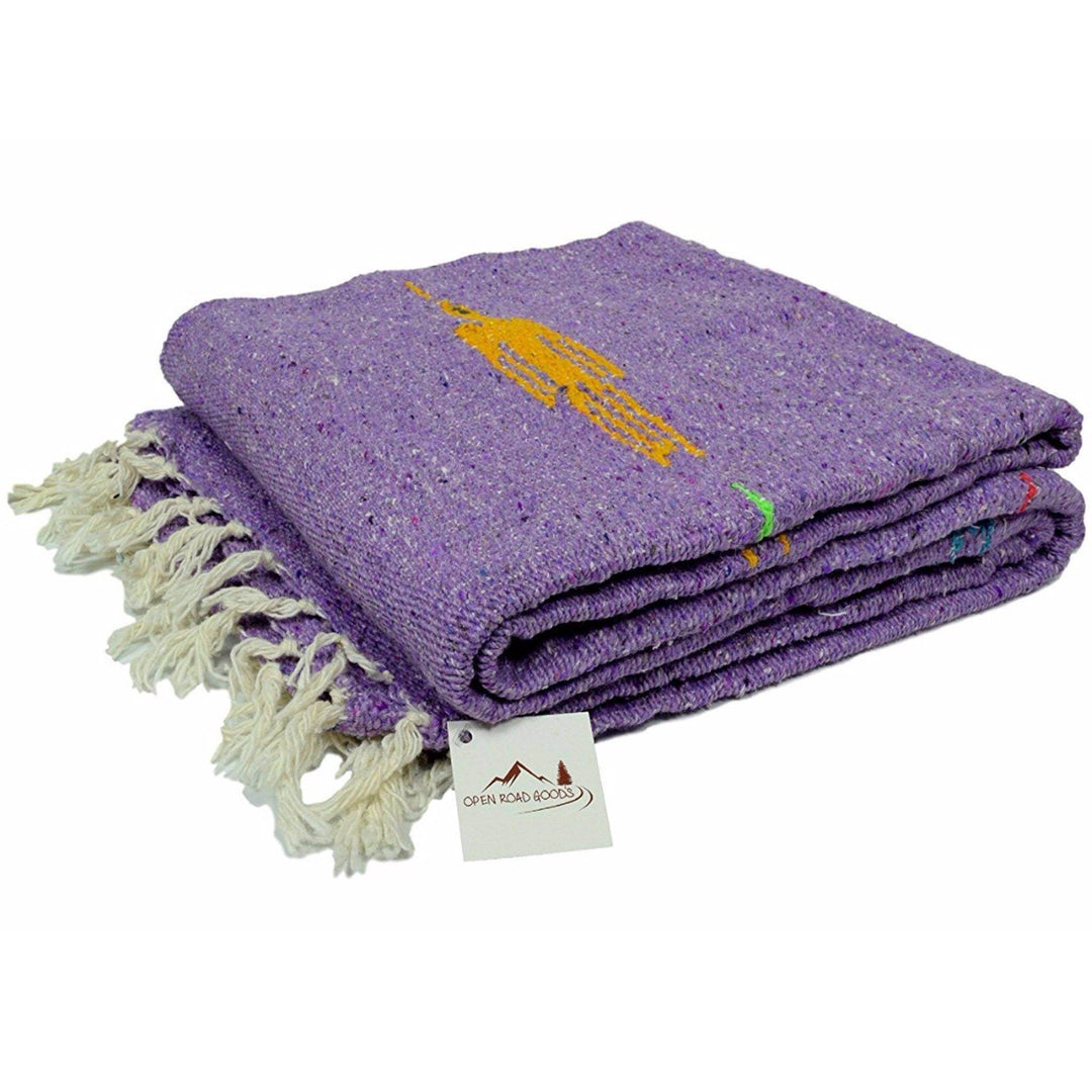 Violet Thunderbird Baja Yoga Blanket - One Revolver Surfboards