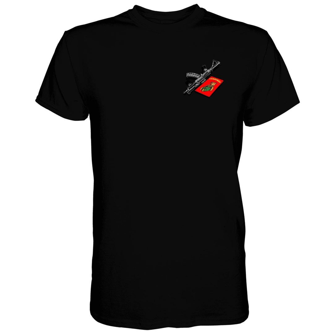 Corduroy The Bear - Don't Take No Sh*t Men's T-shirt - One Revolver Surfboards