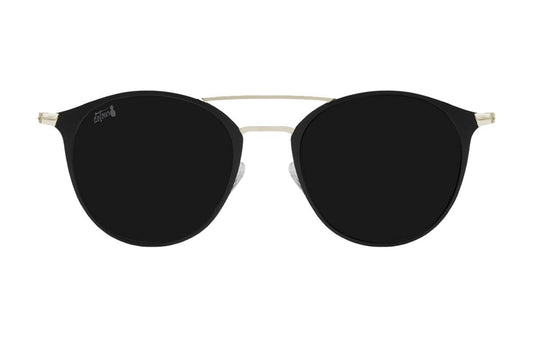 Black/Gold - Jet Black Lens Polarized - Ocean Ave - One Revolver Surfboards