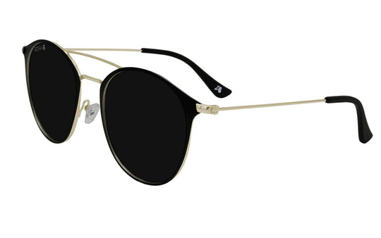 Black/Gold - Jet Black Lens Polarized - Ocean Ave - One Revolver Surfboards