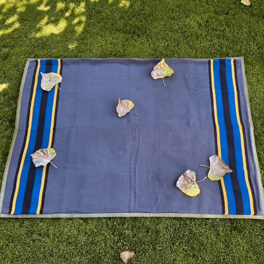 Canvas Camping Blanket - Waxed Canvas Outdoor Blanket / Bushcraft Blanket - One Revolver Surfboards