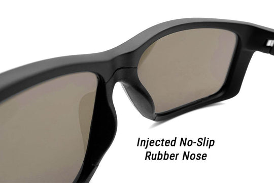 Breach XL - Frosted Gray - Jet Black Polarized ANSI Z87+ - One Revolver Surfboards