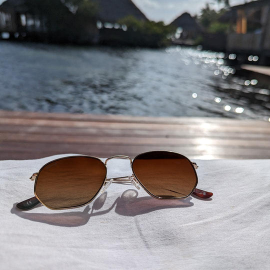 One Revolver Surfboards - Gold - Brown Gradient Polarized - Bermuda Bermuda
