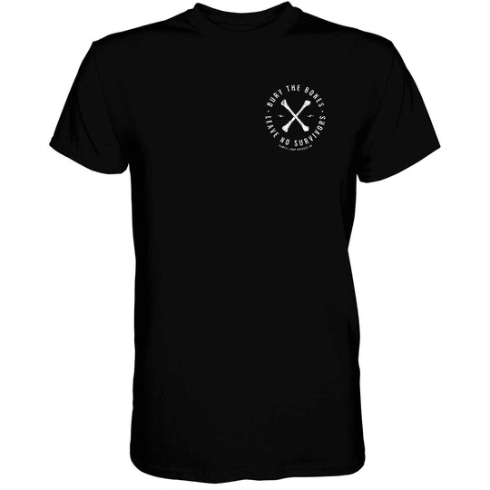 Bury The Bones. Leave No Survivors. Men’s T-shirt - One Revolver Surfboards