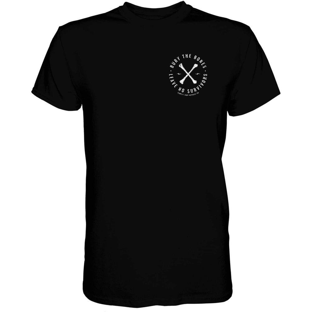 Bury The Bones. Leave No Survivors. Men’s T-shirt - GRAPHIC T-SHIRT - One Revolver Surfboards