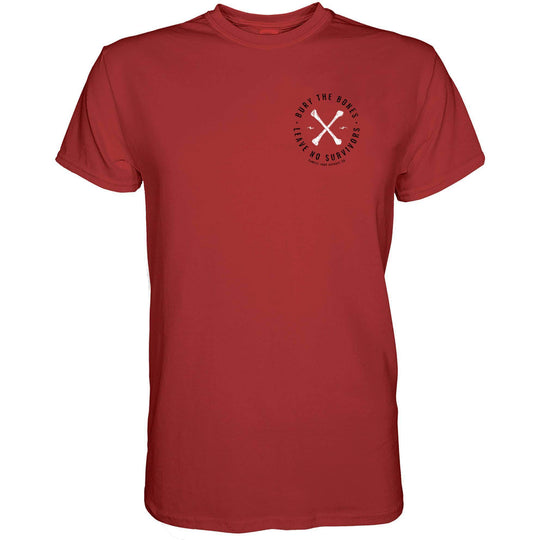 Bury The Bones. Leave No Survivors. Men’s T-shirt - GRAPHIC T-SHIRT - One Revolver Surfboards