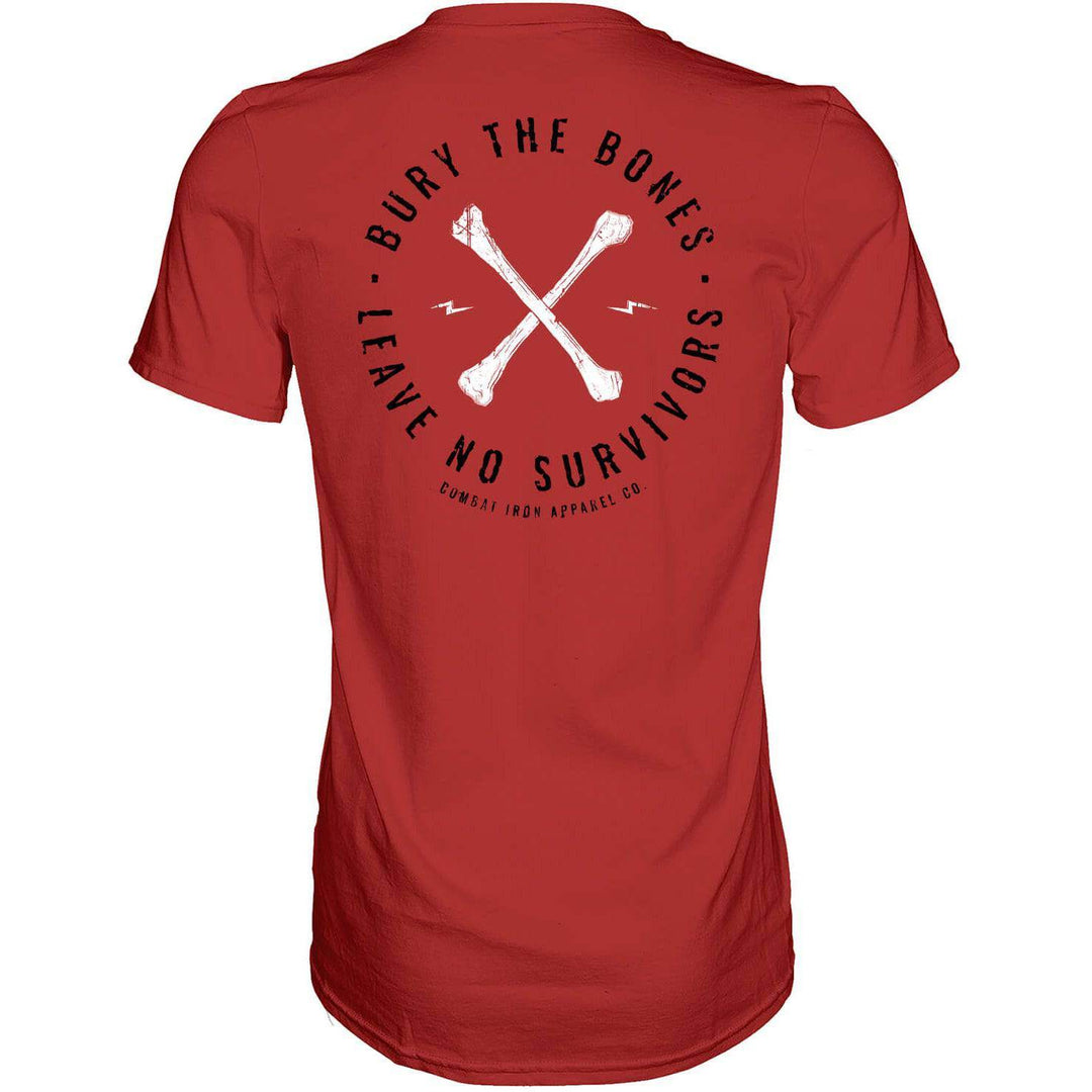 Bury The Bones. Leave No Survivors. Men’s T-shirt - GRAPHIC T-SHIRT - One Revolver Surfboards
