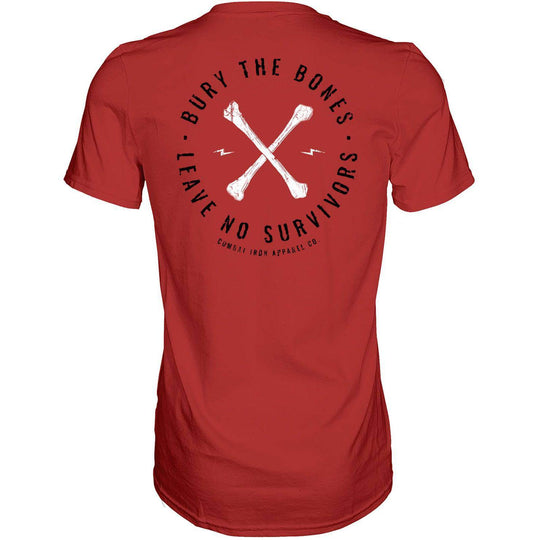Bury The Bones. Leave No Survivors. Men’s T-shirt - GRAPHIC T-SHIRT - One Revolver Surfboards