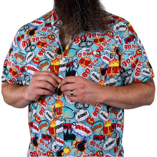 Men's Flex Button Up - One Revolver Surfboards