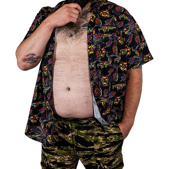 Men's Flex Button Up - One Revolver Surfboards