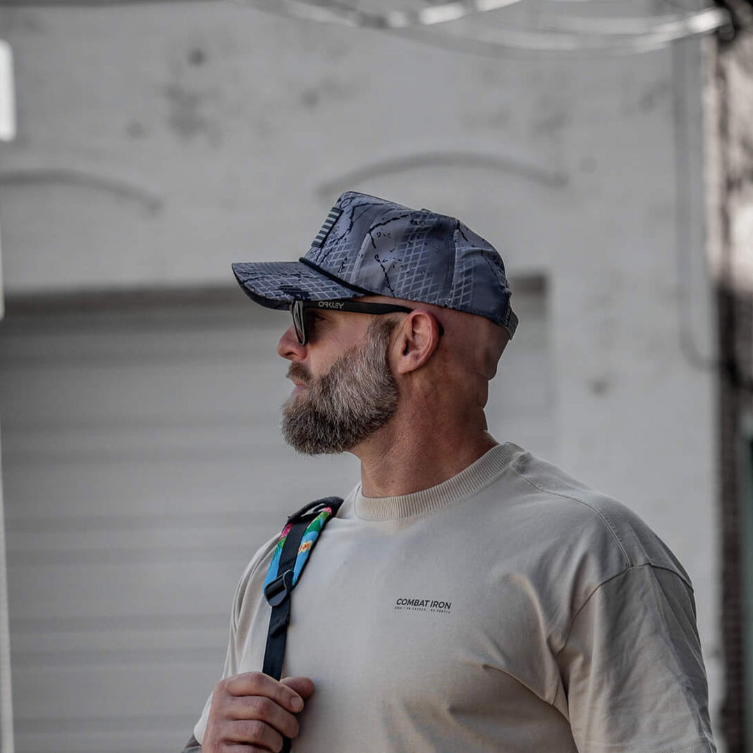 American Flag PVC Patch Waterproof Weekender Snapback