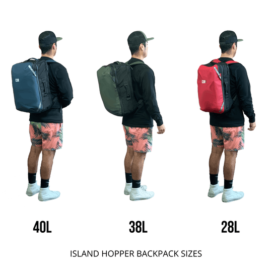 The Island Hopper Travel Backpack 28L - One Revolver Surfboards