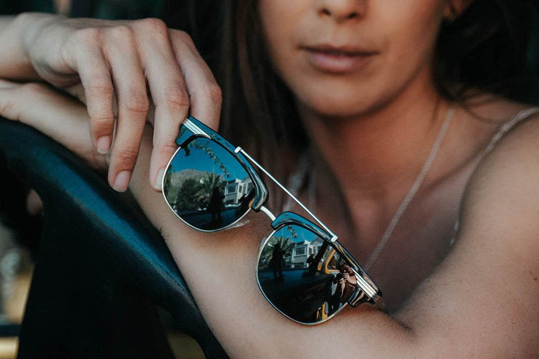 Gloss Black Gold - Jet Black Lens Polarized - Castaway - Castaway - One Revolver Surfboards