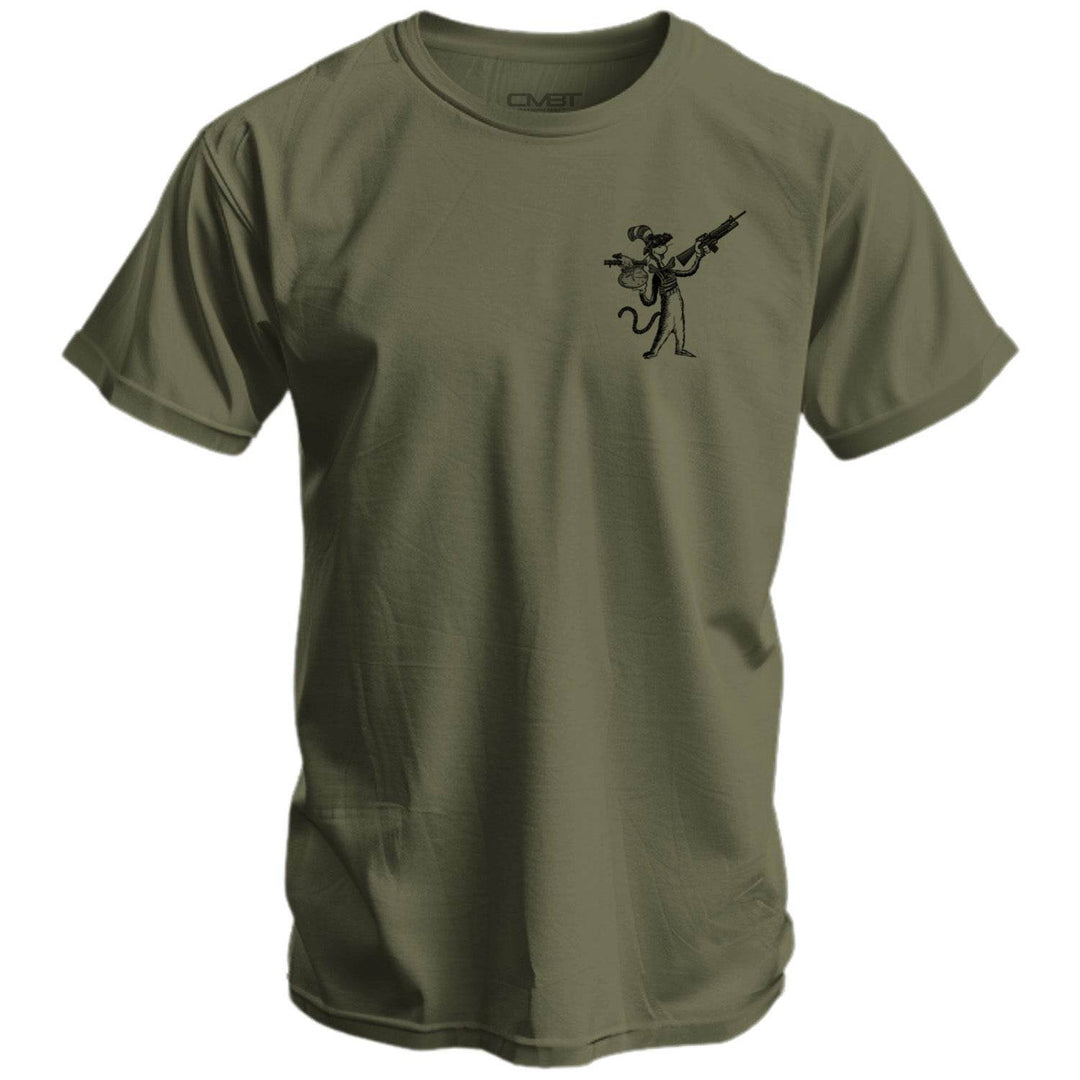 The Cat With A Gat Remix Men's T-Shirt - One Revolver Surfboards