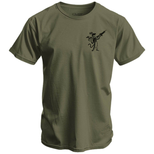 The Cat With A Gat Remix Men's T-Shirt - One Revolver Surfboards