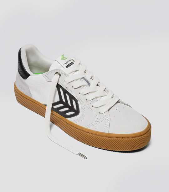 CATIBA PRO 2.0 Suede Gum Smoke White Cordura Off-White Black Logo
