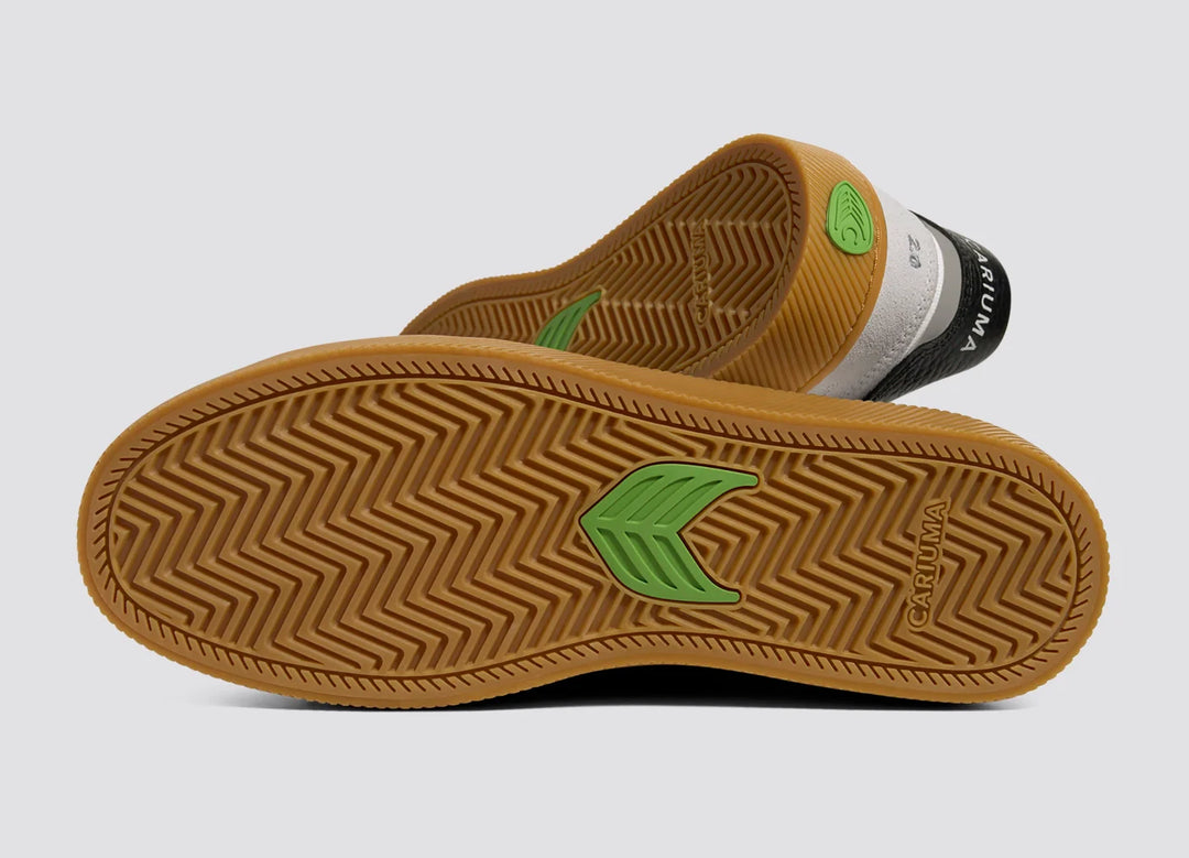 CATIBA PRO 2.0 Suede Gum Smoke White Cordura Off-White Black Logo