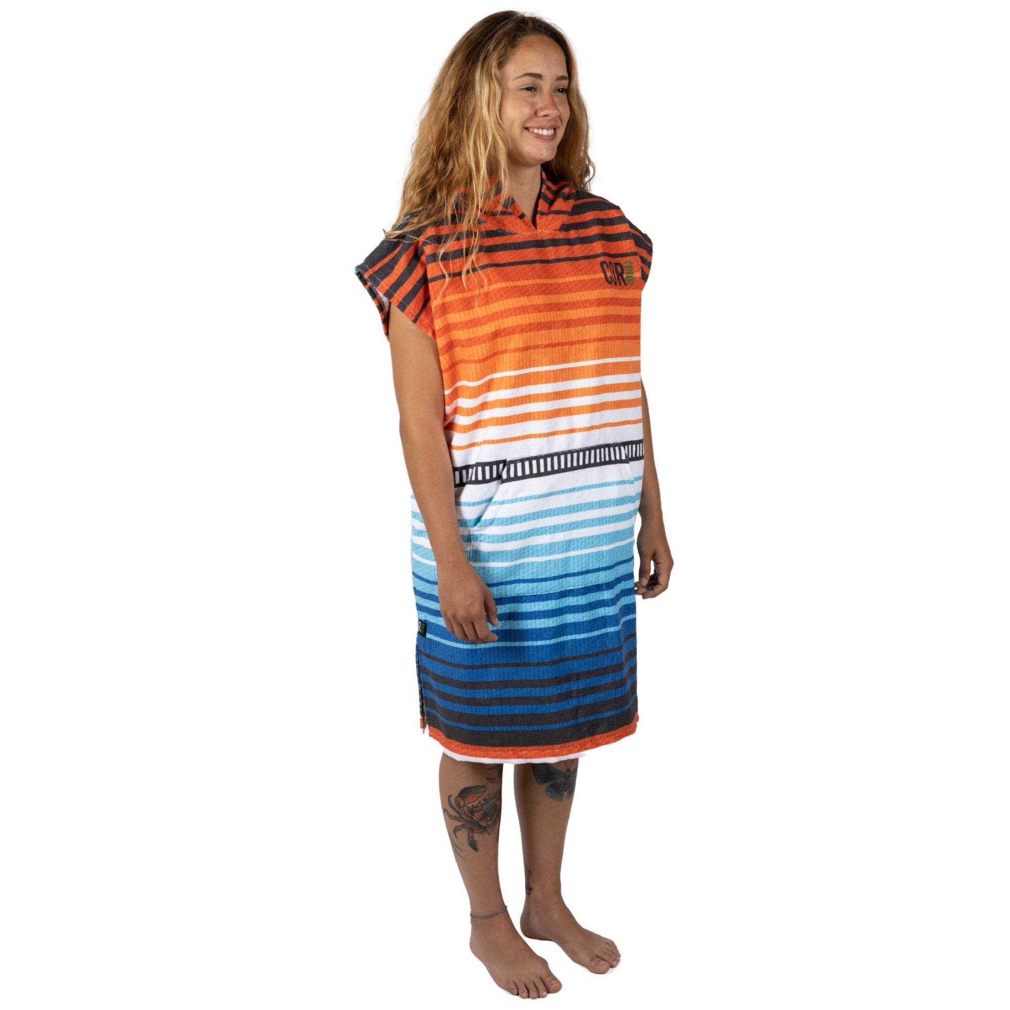 Changing Towel Poncho (Sarape) Medium Size - One Revolver Surfboards